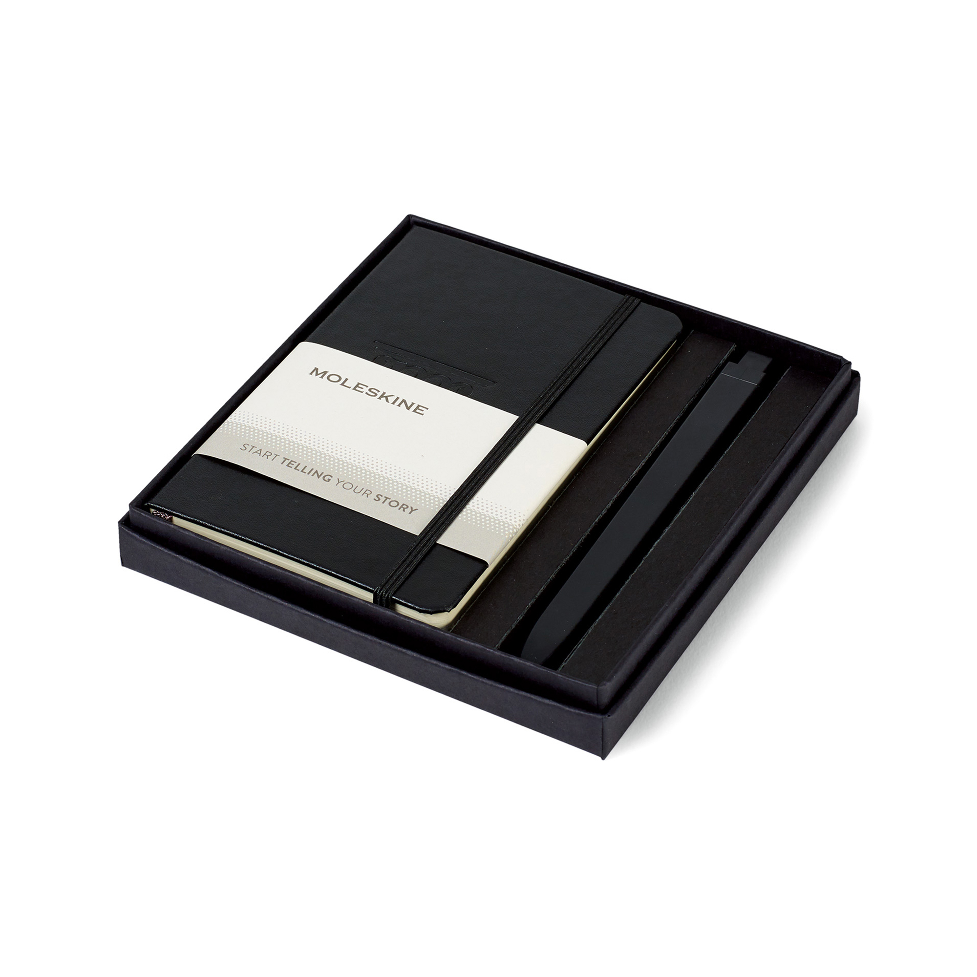 Moleskine® Pocket Notebook and GO Pen Gift Set